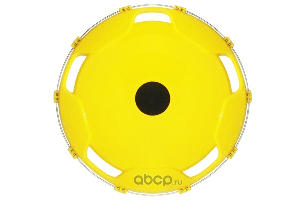Колпак колеса задний R-22,5 (пластик-желтый) AT59204