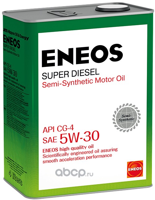 ENEOS OIL1333 Масло моторное CG-4 5W-30 полусинтетическое 4 л