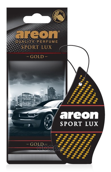 AREON SL01 Ароматизатор  LUX SPORT  Золото Gold
