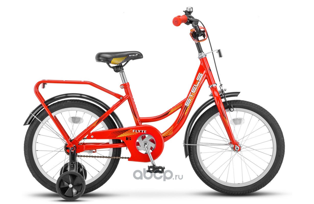 Stels LU077251 Велосипед 16 детский STELS Flyte (2018) количество скоростей 1 рама сталь 11 красный
