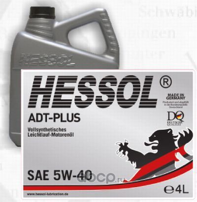 HESSOL HES0010 Масло моторное синтетика 5W-40 1 л.