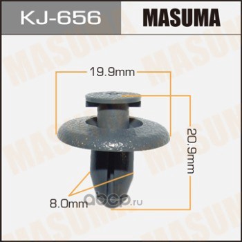 Masuma KJ656 Клипса (пластиковая крепежная деталь)