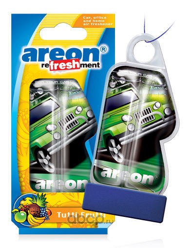 AREON LC04 Ароматизатор  REFRESHMENT LIQUID  Тутти фрутти Tutti frutti