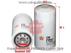 Sakura C1806 Фильтр масляный