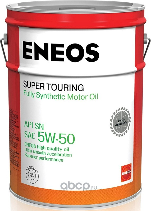 ENEOS 8809478941752 Масло моторное ENEOS Super Touring 5W-50 синтетика 20 л.