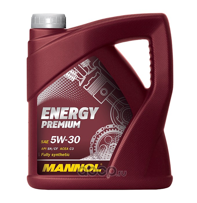 MANNOL 4007 Моторное масло синтетика 5W-30 4л.