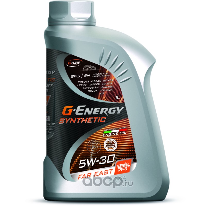G-Energy 253142414 Масло моторное Synthetic Far East 5W-30 синтетическое 1 л