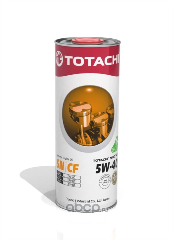 TOTACHI 4589904523533 Масло моторное TOTACHI NIRO LV Synthetic 5W-40 синтетика 1 л.