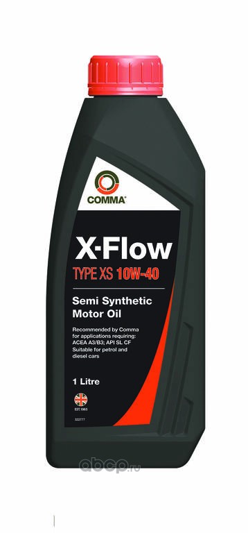 COMMA XFXS1L Масло моторное полусинтетика 10W-40 1 л.