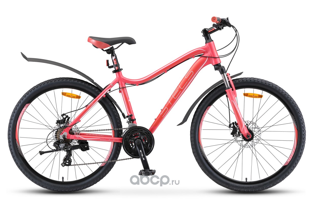 Stels LU080342 Велосипед 26 горный Miss 6000 MD (2019) количество скоростей 21 рама 17 розовый