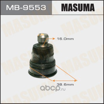 Masuma MB9553 Шаровая опора MASUMA   front low CUBE/ Z11, MARCH/ K12 RH/LH