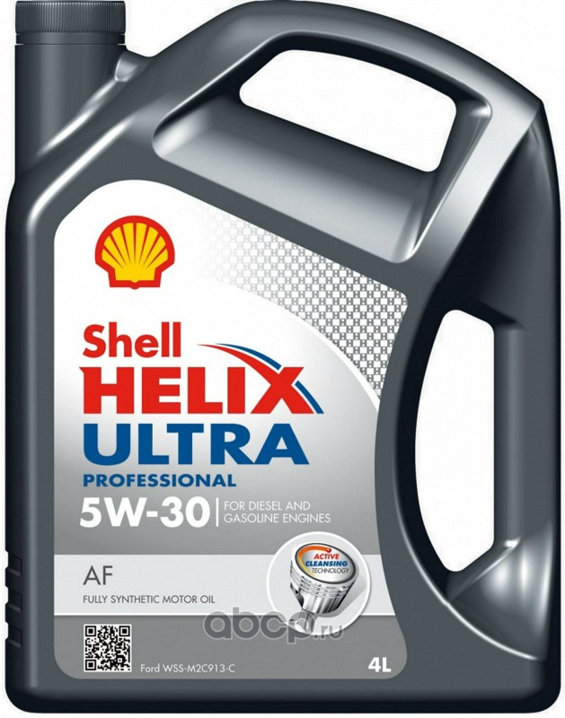 Shell 550048695 Масло моторное синтетика 5W-30 4 л.
