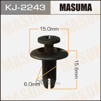 Masuma KJ2243 Клипса (пластиковая крепежная деталь)