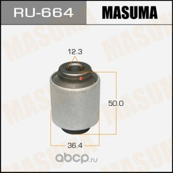 Masuma RU664 Сайлентблок MASUMA  TEANA/ J32 rear