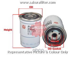 Sakura FC1009 Фильтр топливный