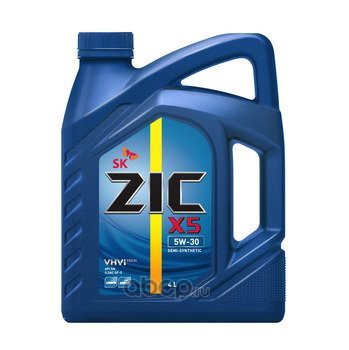 Zic 162621 Масло моторное полусинтетика 5W-30 4 л.