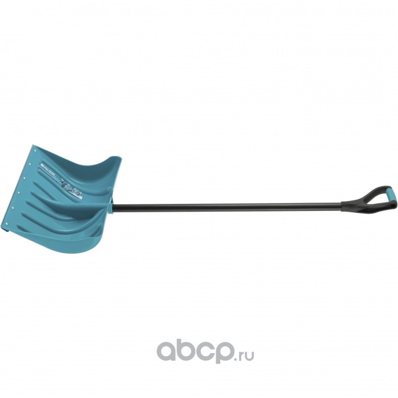 Лопата для уборки снега пластиковая Luxe, 500 х 325 х 1300 мм, металлопластиковый черенок, Palisad 615015