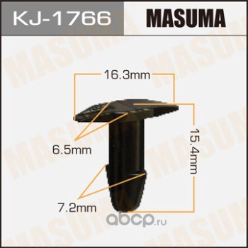 Masuma KJ1766 Клипса (пластиковая крепежная деталь)