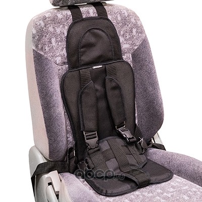 Skyway S02802014 Адаптер ремня безопасности бескаркасный SKYWAY ПОДРАСТАЙ-КА (9-36кг / 1-12лет) Черное