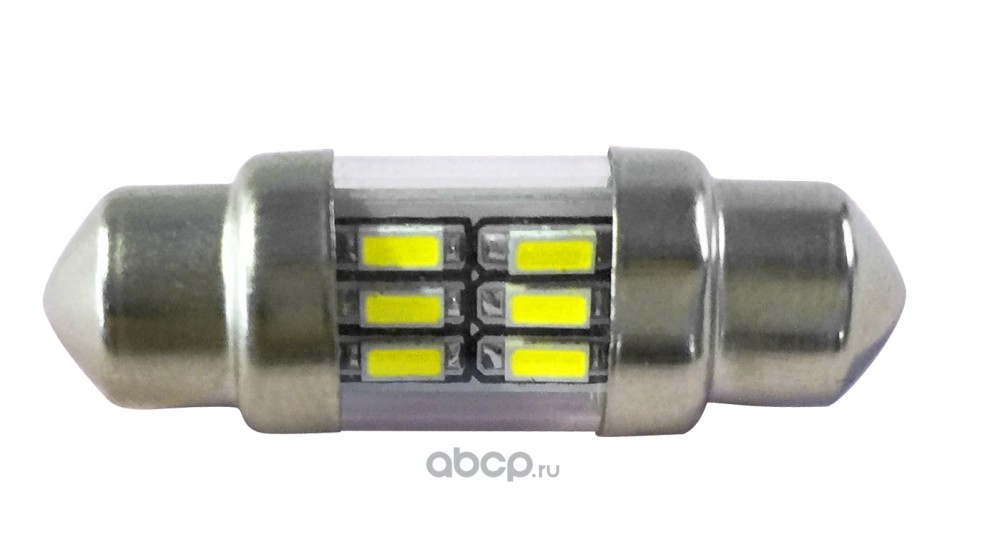 BOCXOD 89558 Лампа светодиодная LED  1.6W 12V 105Lm SV8.5-8 Standart (бл. 2шт.)