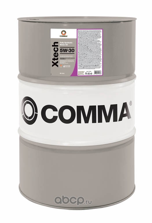 COMMA XTC60L Масло моторное синтетика 5W-30 60 л.