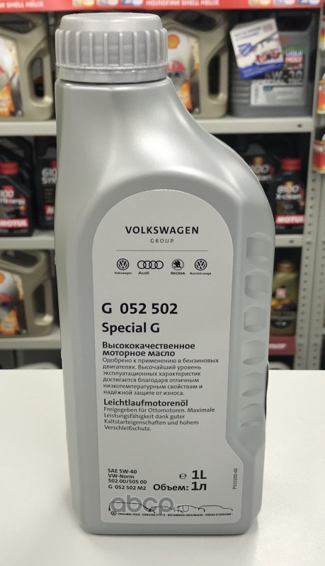 VAG G052502M2 Масло Special, 5W-40, 1L