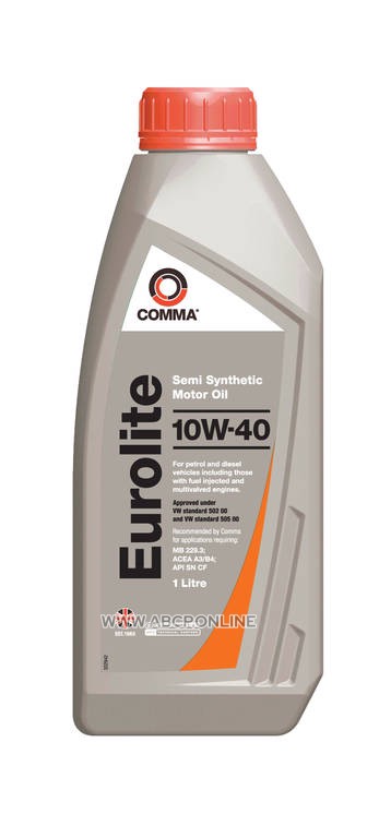 COMMA EUL1L Масло моторное полусинтетика 10w-40 1 л.