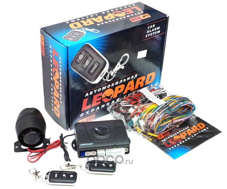 LEOPARD LS433 Сигнализация LEOPARD LR/ турбо-таймер