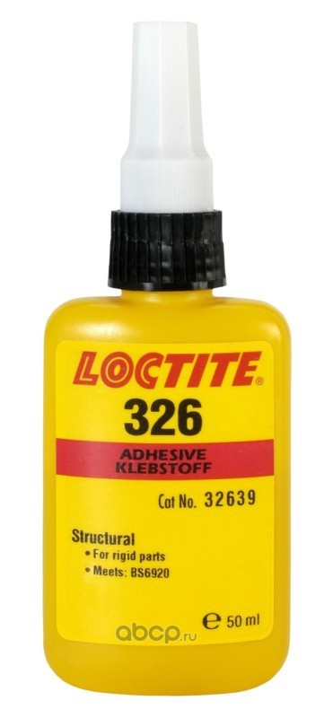 LOCTITE 142445 Клей конструкционный LOCTITE 326, анаэробный, для склеивания магнитов, приклеивания пяточков зеркал, 50 мл