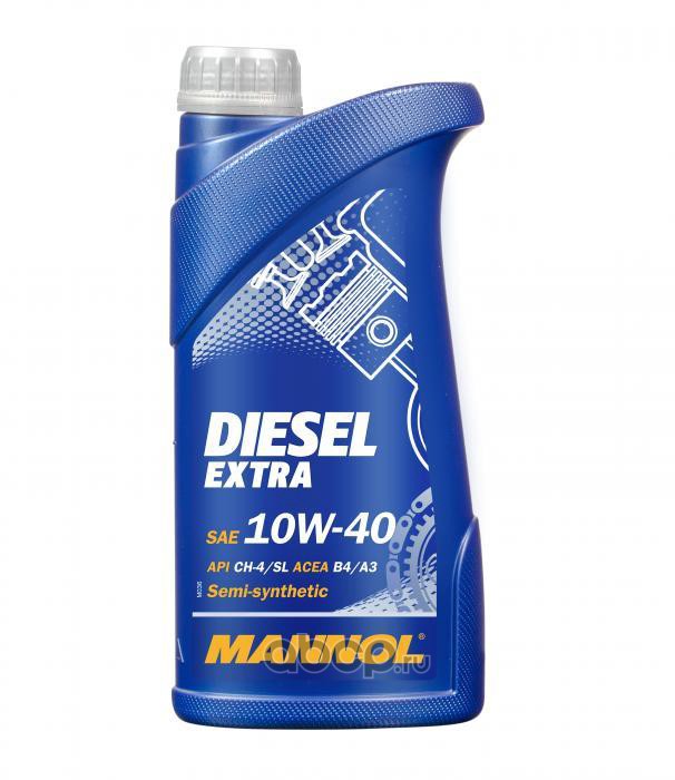 MANNOL MN75041 Масло моторное Diesel Extra 10W-40 полусинтетическое 1 л