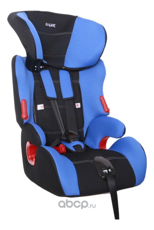 Siger КРЕС0047 Детское автомобильное кресло SIGER &quot;&quot;Космо&quot;&quot; синий, 1-12 лет, 9-36 кг, группа 1/2/3