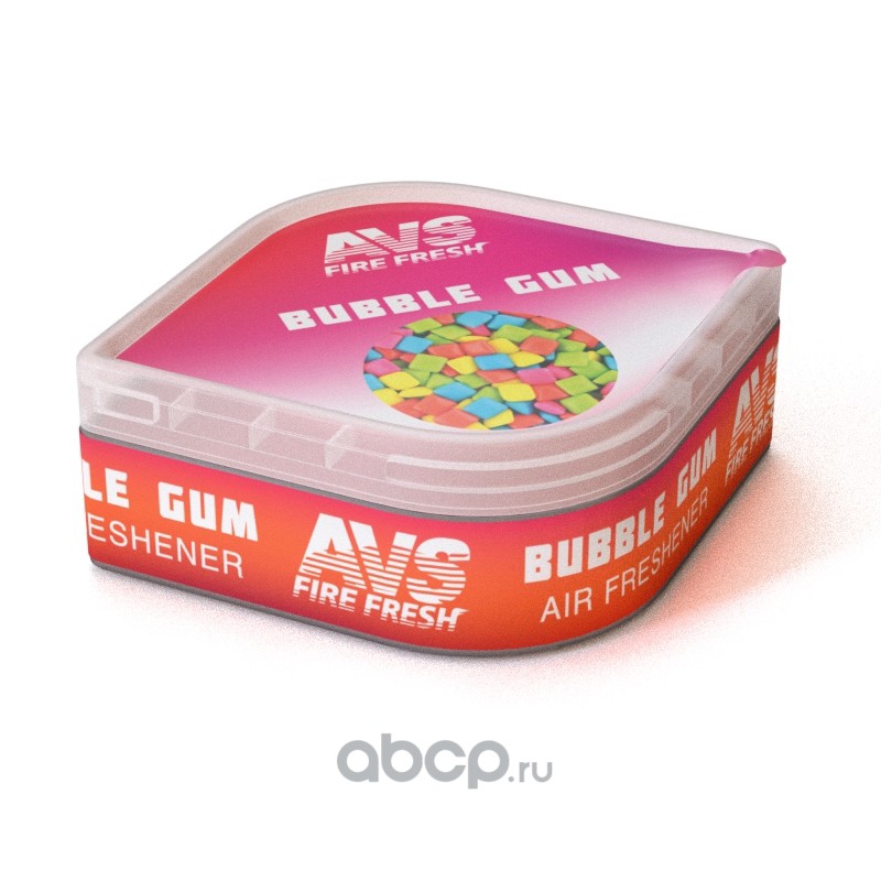 AVS A78929S Ароматизатор AVS LGC-003 Fresh Box (аром. Бабл гам/Bubble gum) (гелевый)