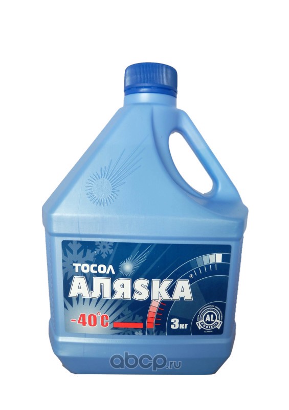 Аляска 5003 Охлаждающая жидкость АЛЯСКА Тосол А-40 (3кг)