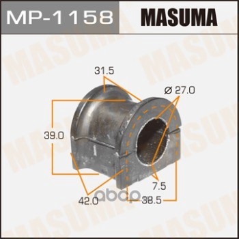 Masuma MP1158 Втулка стабилизатора
