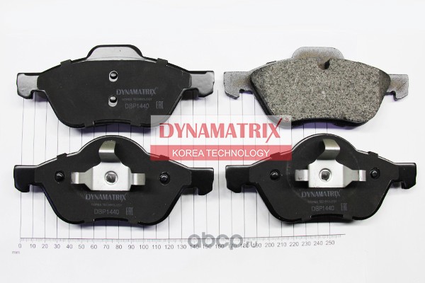 DYNAMATRIX-KOREA DBP1440 комплект колодок для дисковых тормозов