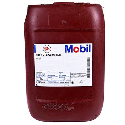 Mobil 127683 Масло индустриальное Mobil DTE Oil MEDIUM 20 л