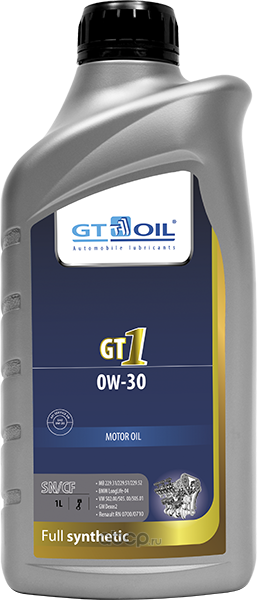 GT OIL 8809059408551 Масло моторное синтетика 0W-30 1 л.