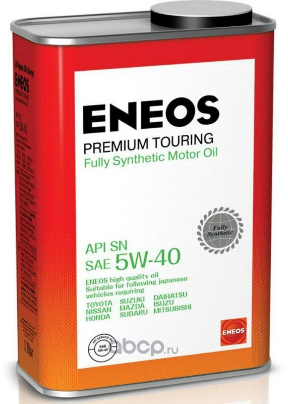 ENEOS 8809478942148 Масло моторное Premium Touring SN 5W-40 синтетическое 1 л
