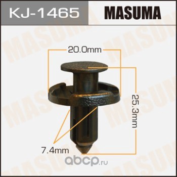 Masuma KJ1465 Клипса (пластиковая крепежная деталь)