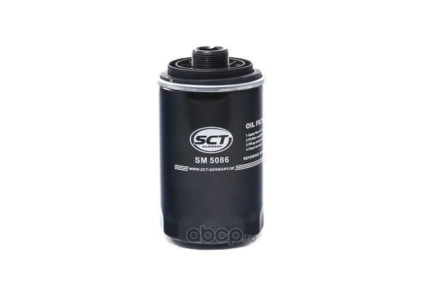 SCT SM5086 Масляный фильтр SKODA RAPID/OCTAVIA/VW GOLF/JETTA/OCTAVIA/TIGUAN 1.8-2.0T 06-
