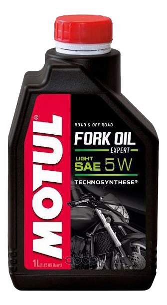 MOTUL 105929 Масло вилочное и амортизаторное Fork Oil Expert Light 5W 1 л