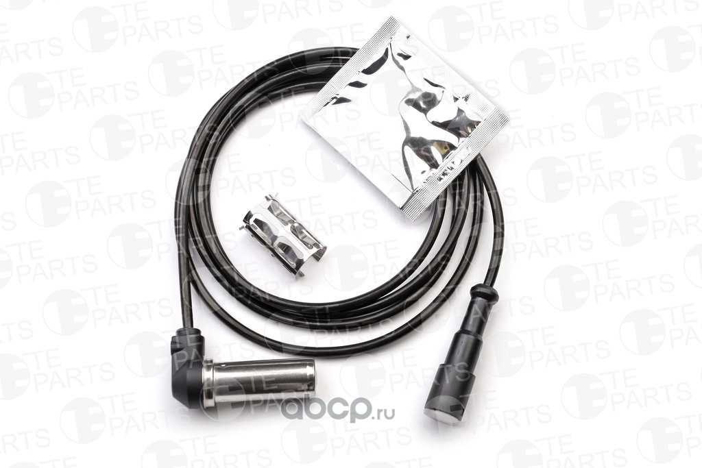 TE PARTS 10321030 Датчик ABS (передний/задний, угловой, длина кабеля = 1700мм)Комплект: втулка и смазка
