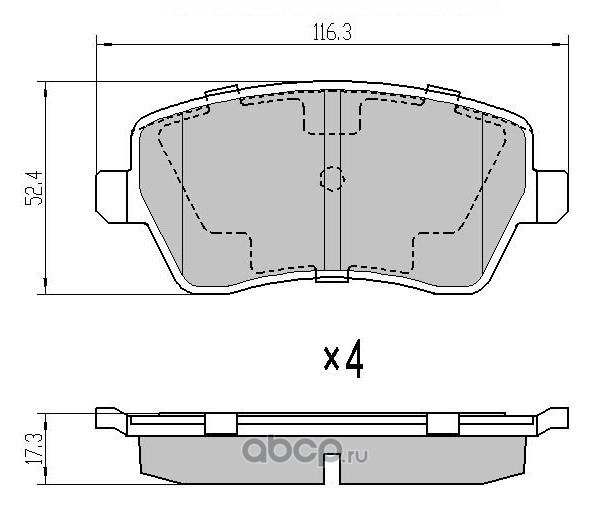 Колодки Тормозные Передние Barnett Ld004 Купить