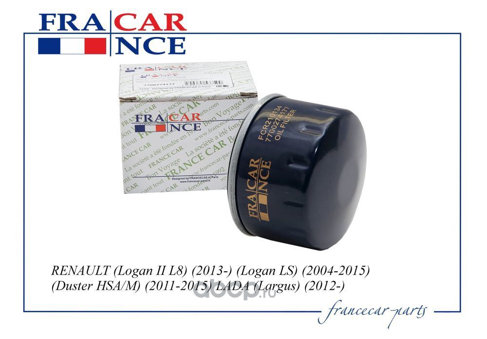Francecar FCR210134 Фильтр масляный FRANCE CAR