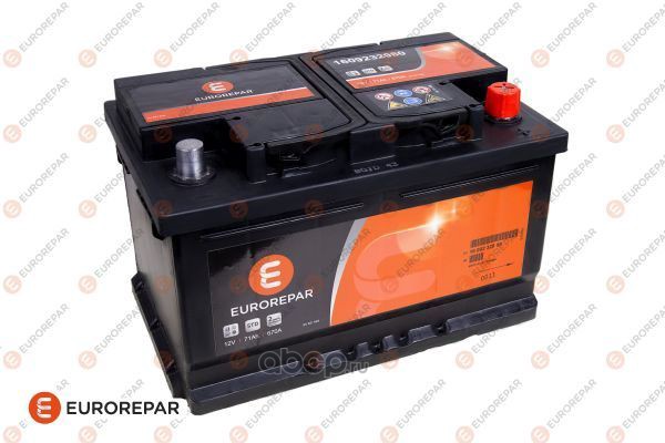 Battery Eurorepar 12V 72AH 680A(EN) R+ - 1609232980 Eurorepar