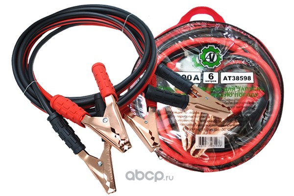 АТ AT38598 Провод прикуривателя АТ 1200А/6,0м