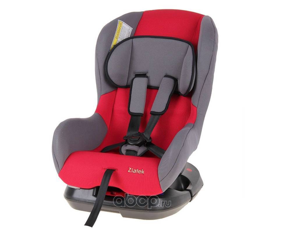 ZLATEK KRES0170 Кресло детское автомобильное группа 0+-1 от 0 кг. до 18 кг. красное GALLEON КРЕС0170
