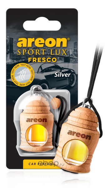 AREON FSL02 Ароматизатор  FRESCO SPORT LUX Серебро Silver