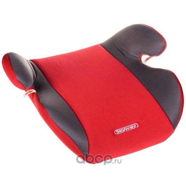 Skyway S02801023 Автокресло детское 3гр  SKYWAY Школьник1 (22-36кг/ 6-12 лет) Серо/Красное