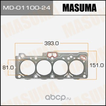 Masuma MD0110024 Прокладка ГБЦ